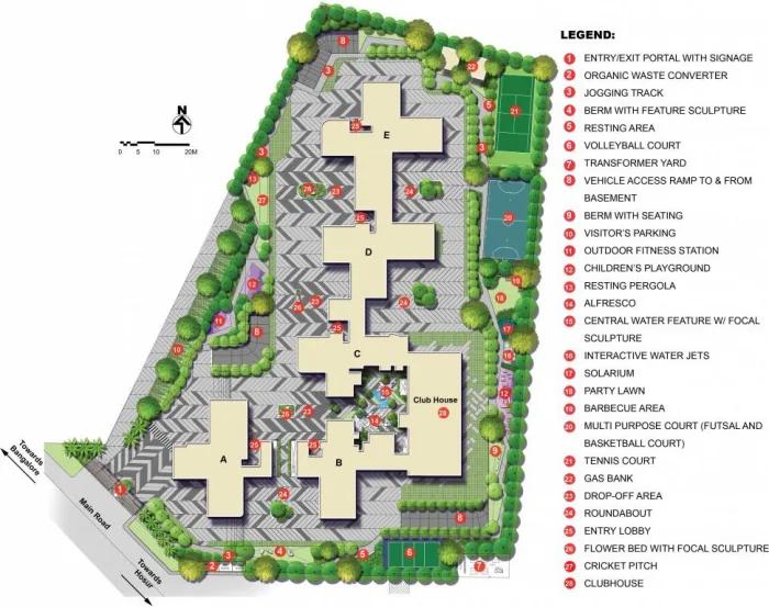 Kolte Patil itower Exente Master Plan