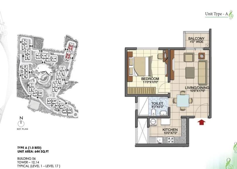 Prestige Song Of The South Floor Plan