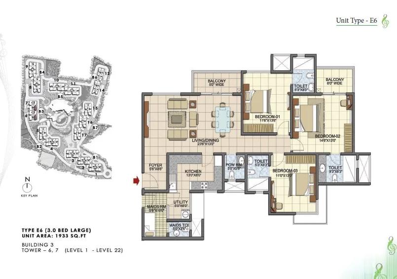 Prestige Song Of The South Floor Plan