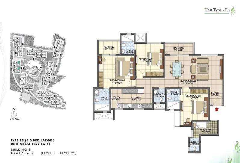 Prestige Song Of The South Floor Plan