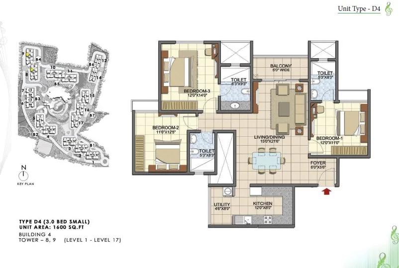 Prestige Song Of The South Floor Plan