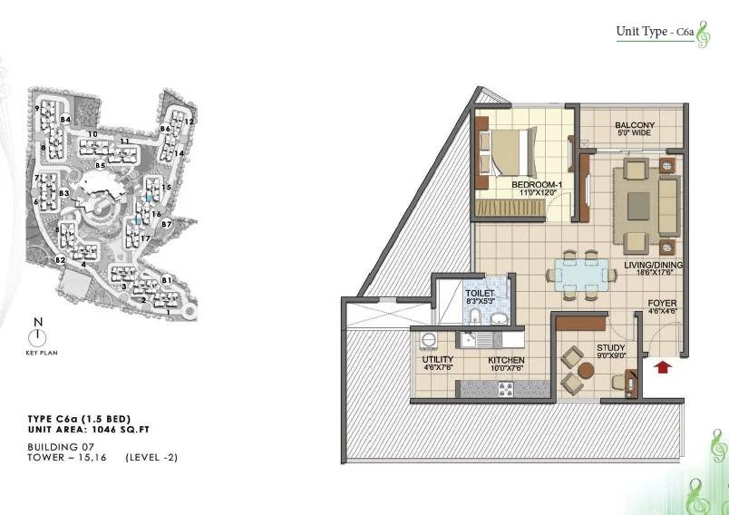 Prestige Song Of The South Floor Plan