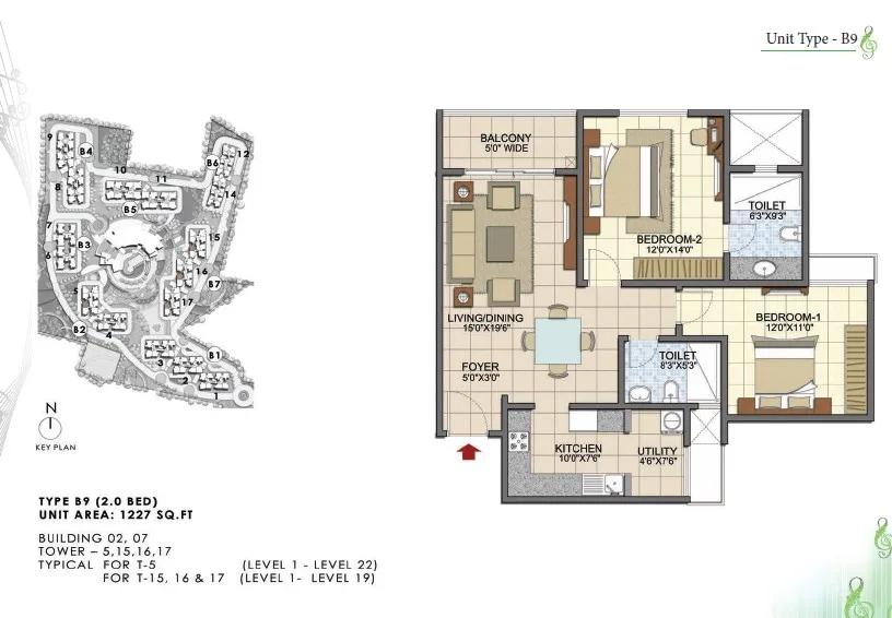 Prestige Song Of The South Floor Plan