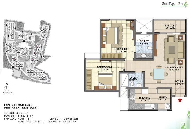 Prestige Song Of The South Floor Plan