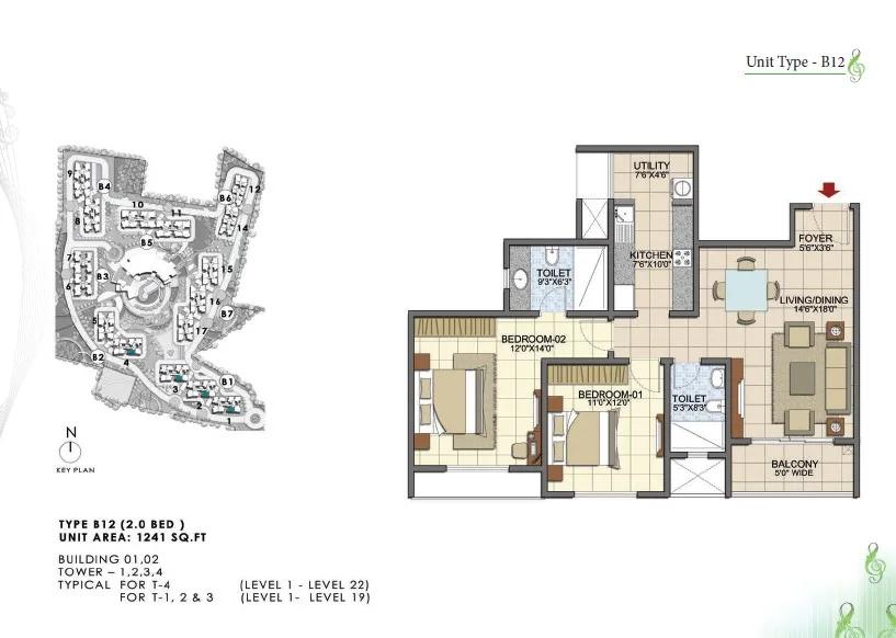 Prestige Song Of The South Floor Plan