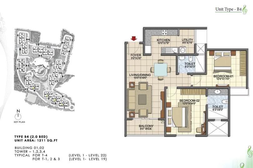 Prestige Song Of The South Floor Plan