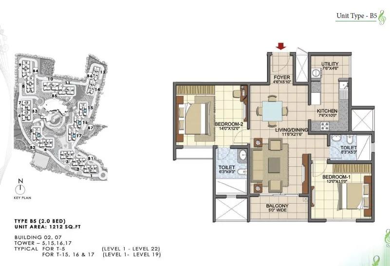 Prestige Song Of The South Floor Plan