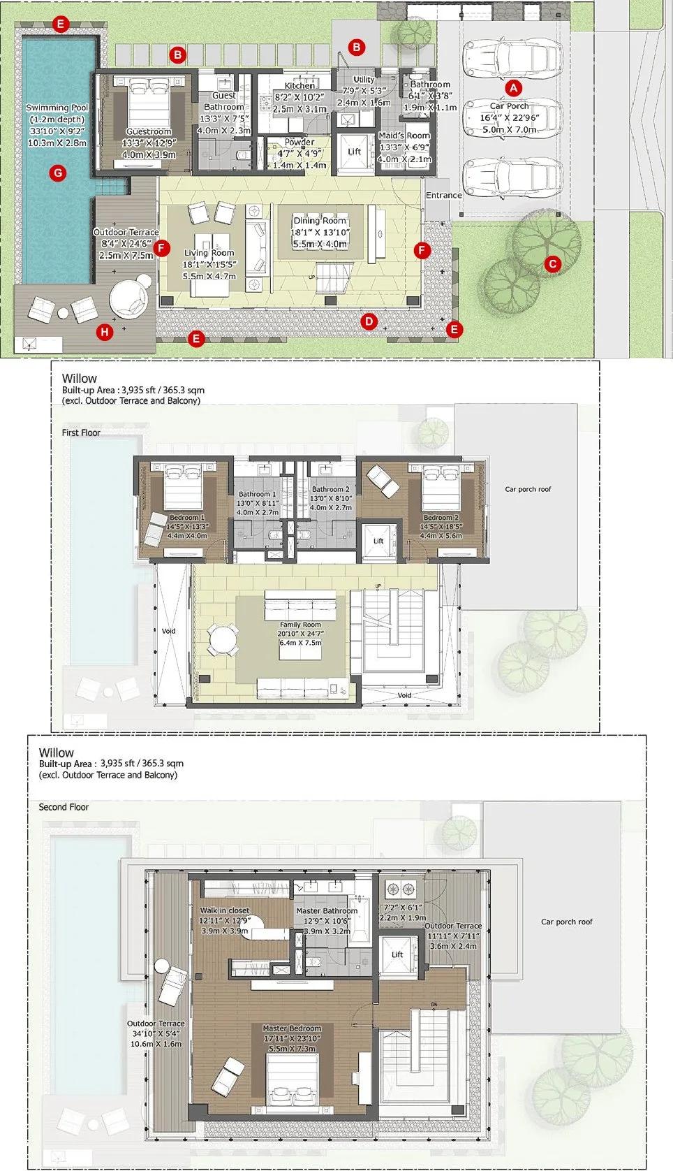 Embassy Boulevard Floor Plan