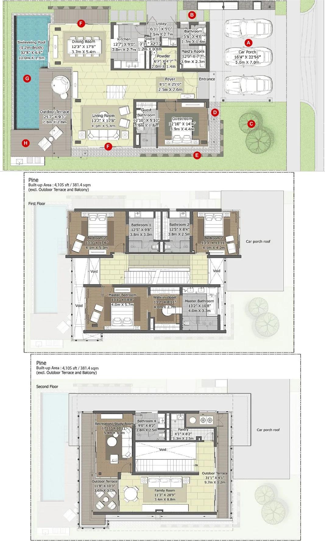 Embassy Boulevard Floor Plan