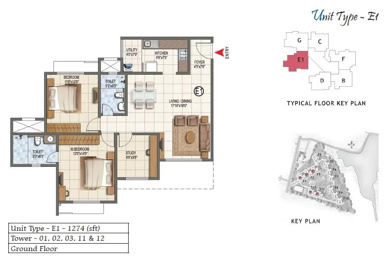 Prestige Lake Ridge Floor Plan