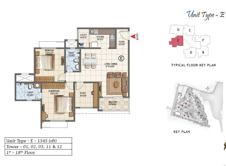 Prestige Lake Ridge Floor Plan