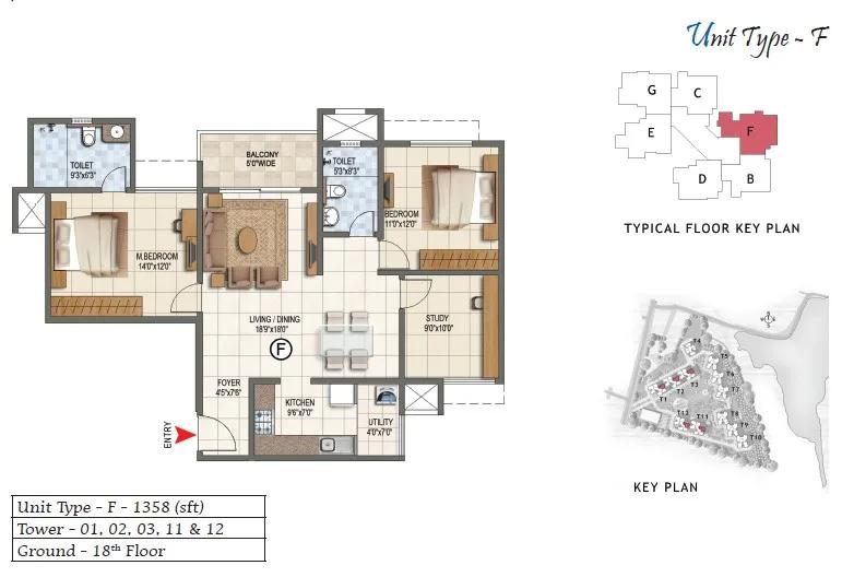 Prestige Lake Ridge Floor Plan