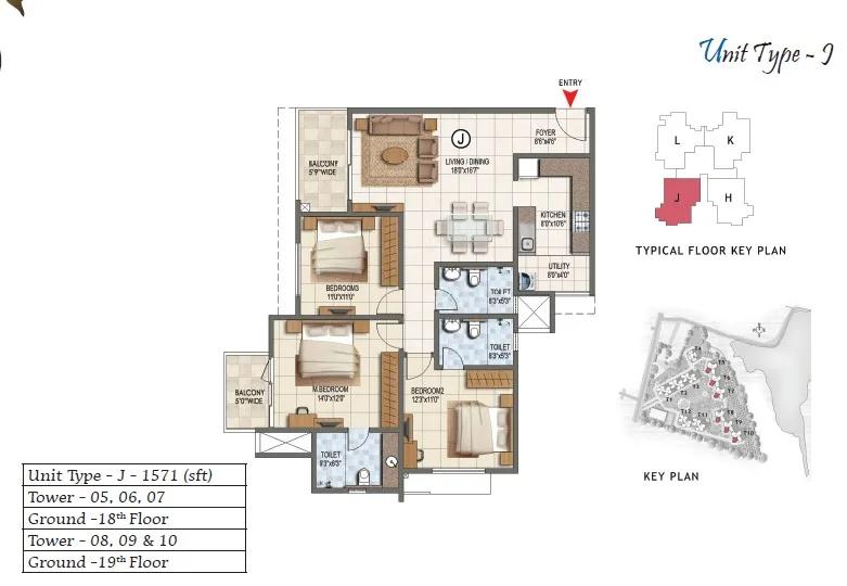 Prestige Lake Ridge Floor Plan
