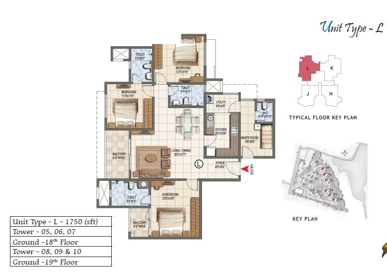 Prestige Lake Ridge Floor Plan