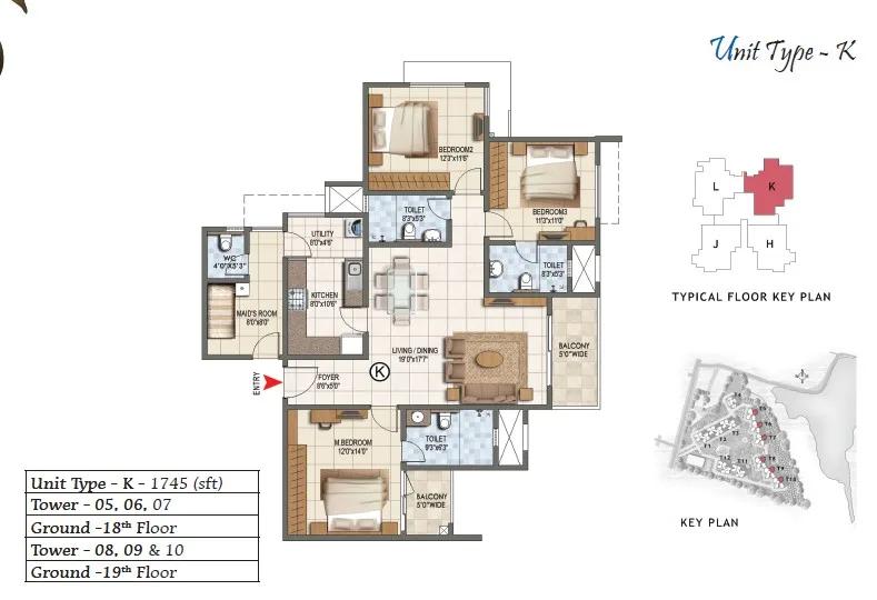 Prestige Lake Ridge Floor Plan