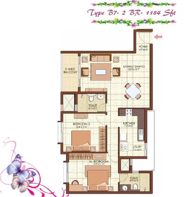 Prestige Kew Gardens Floor Plan