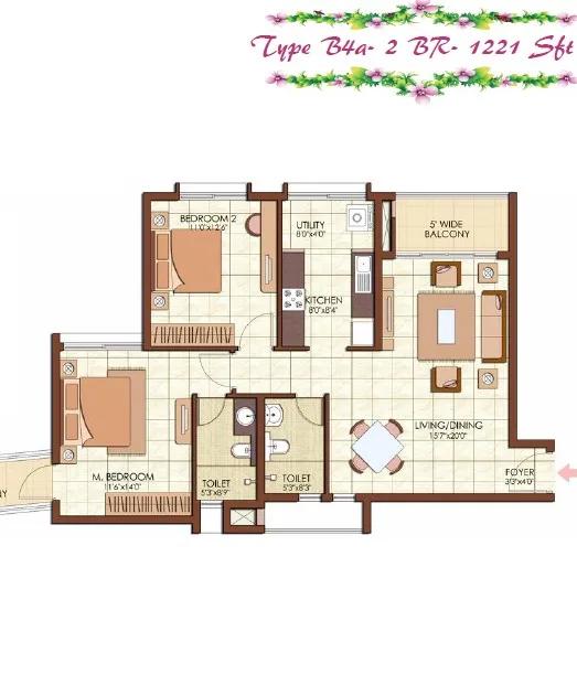 Prestige Kew Gardens Floor Plan