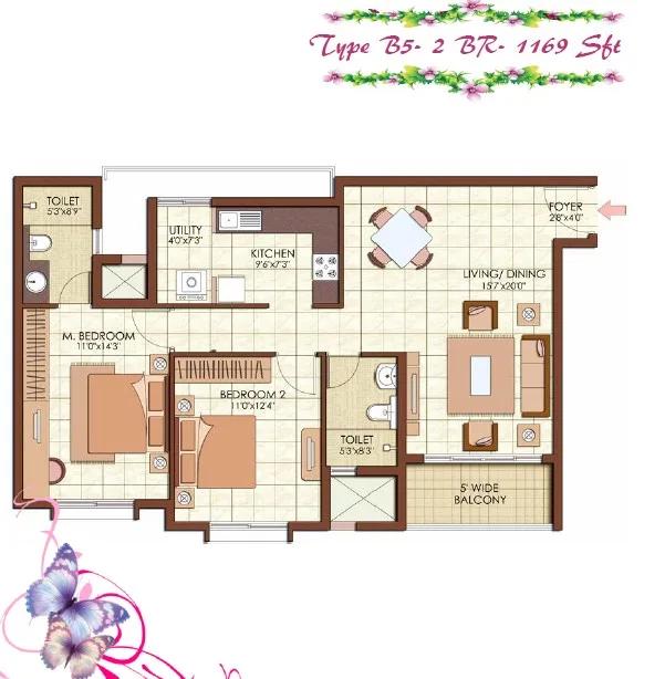 Prestige Kew Gardens Floor Plan