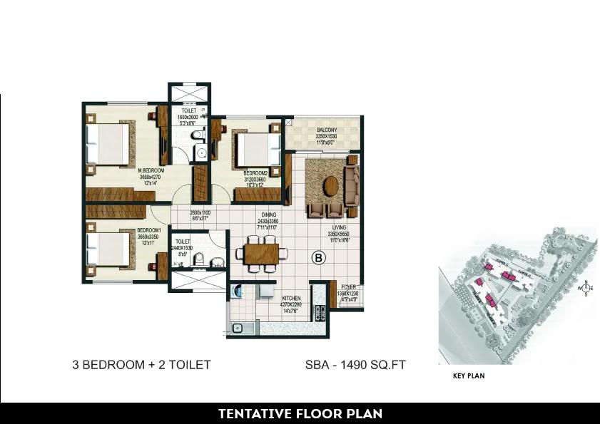 Brigade Buena Vista Floor Plan
