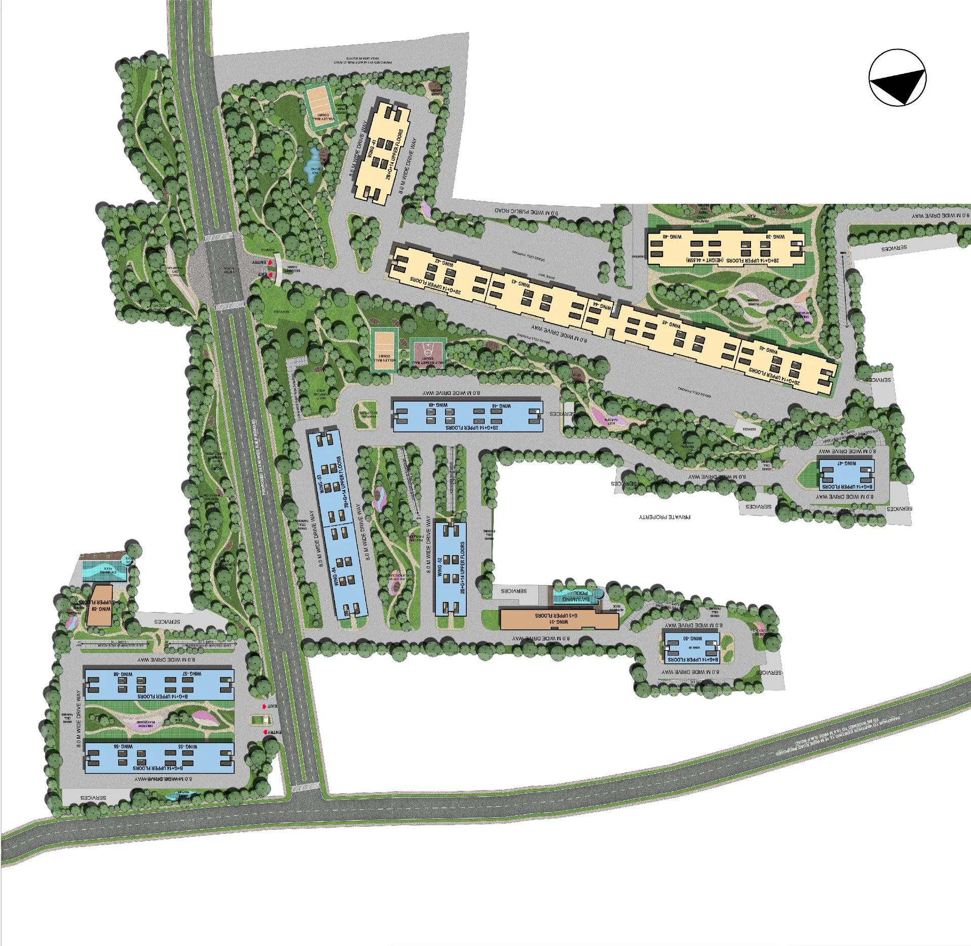 Sobha Gateway Of Dreams Master Plan