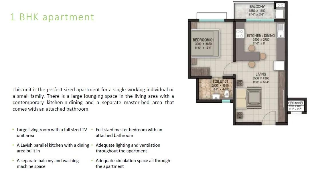 Sobha Dream Acres Floor Plan