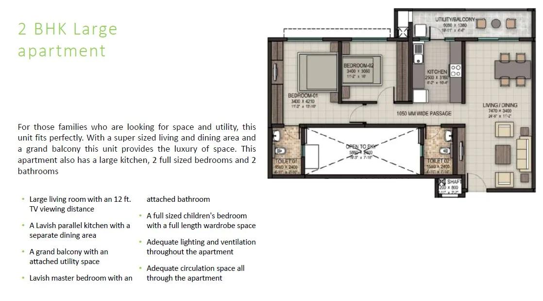 Sobha Dream Acres Floor Plan