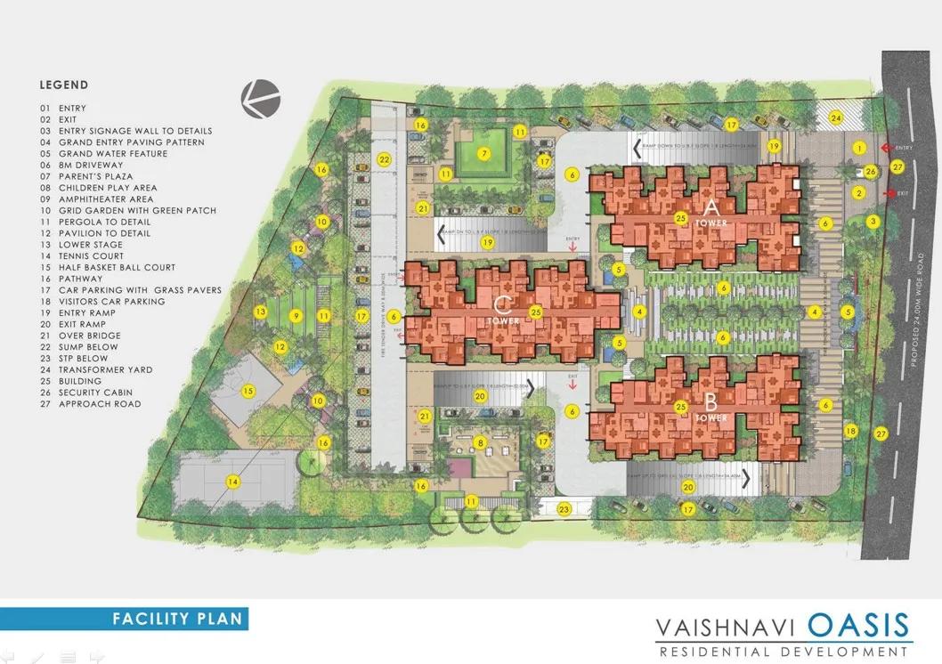 Vaishnavi Oasis Master Plan