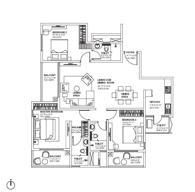 Godrej Avenues Floor Plan