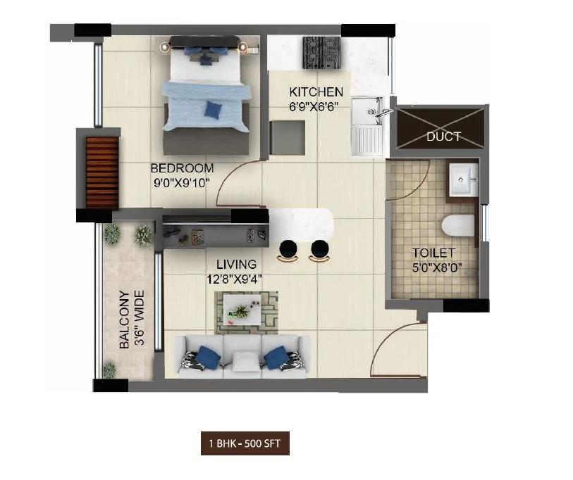 Salarpuria sattva anugraha Floor Plan