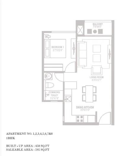 Hiranandani Penrith Floor Plan