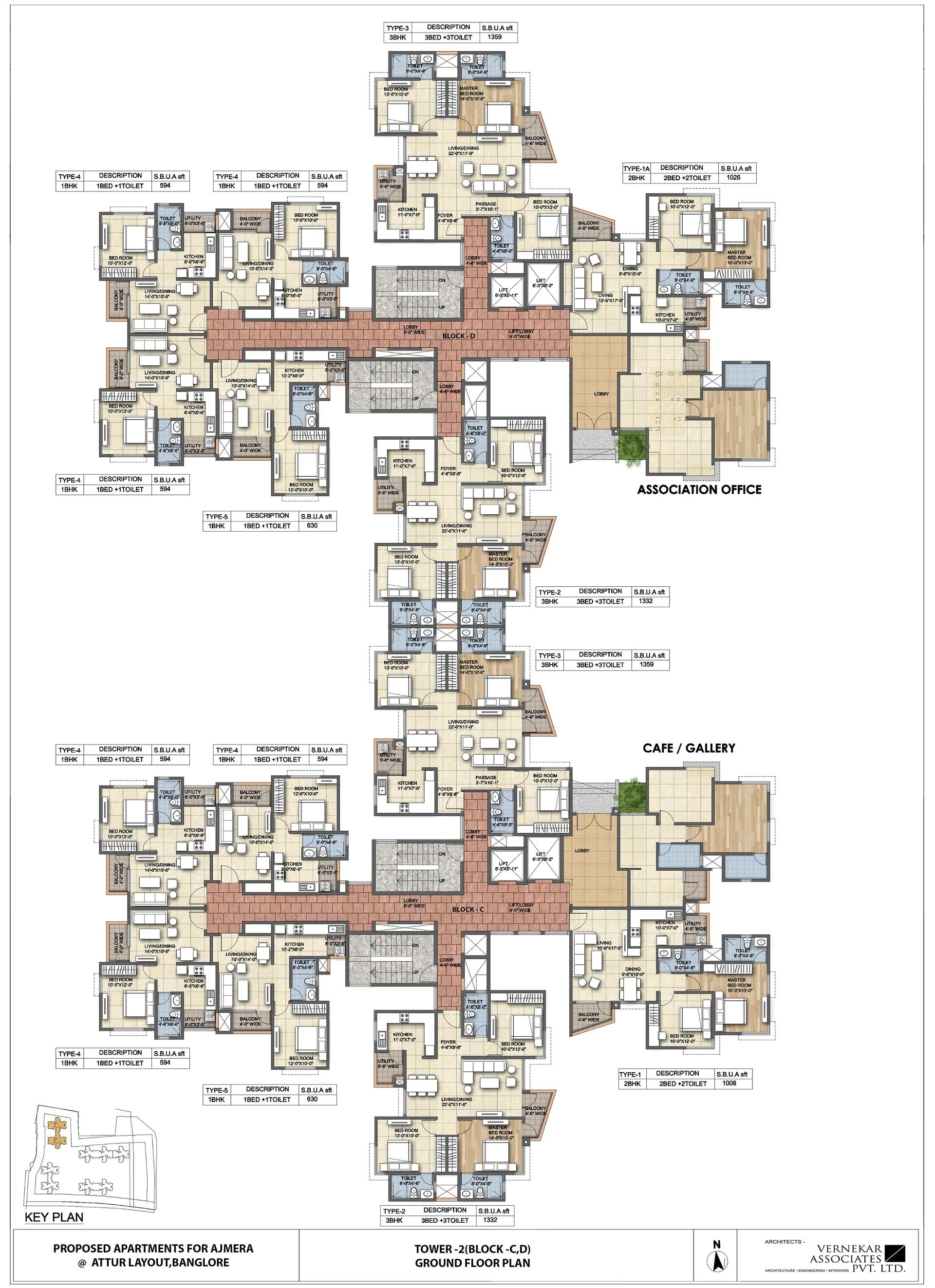 Ajmera Lugaano Floor Plan