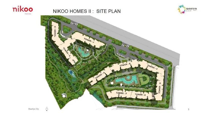 Bhartiya City Nikoo Homes Master Plan