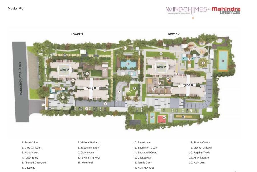 Mahindra Windchimes Master Plan