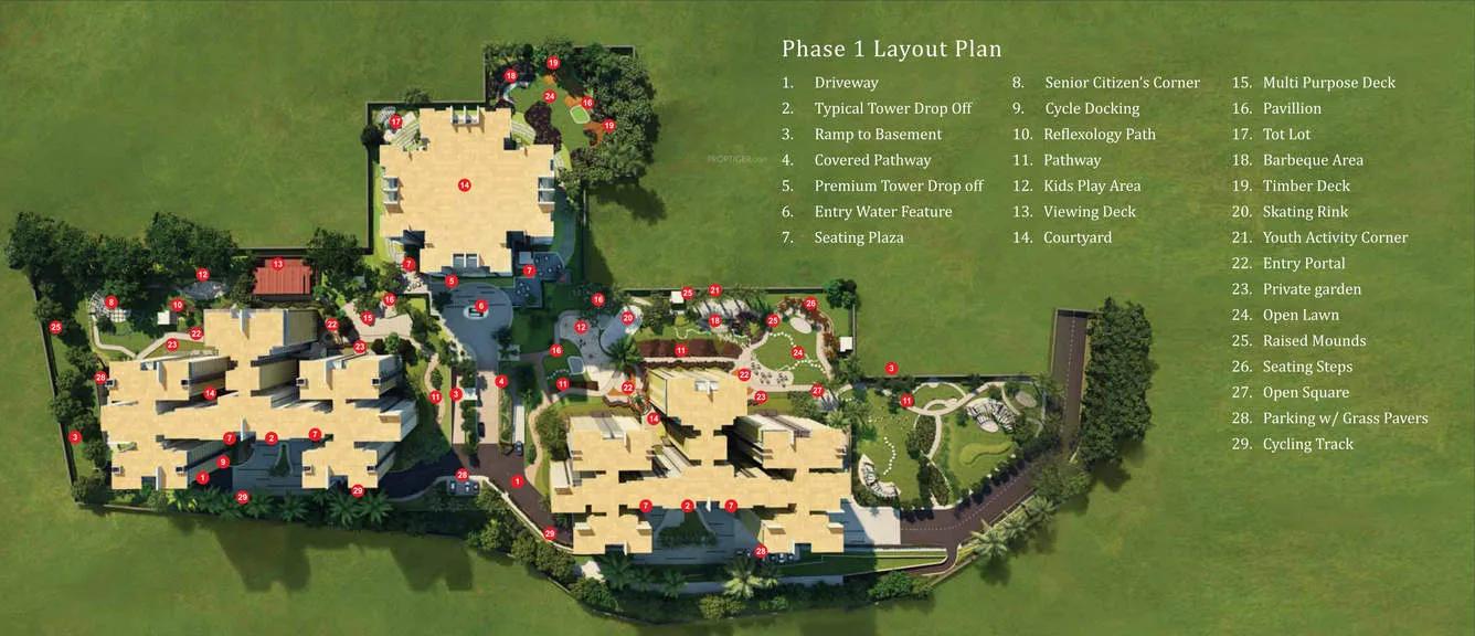 Shapoorji Pallonji Park West Master Plan