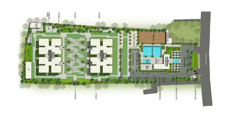 Sobha Palm Court Master Plan
