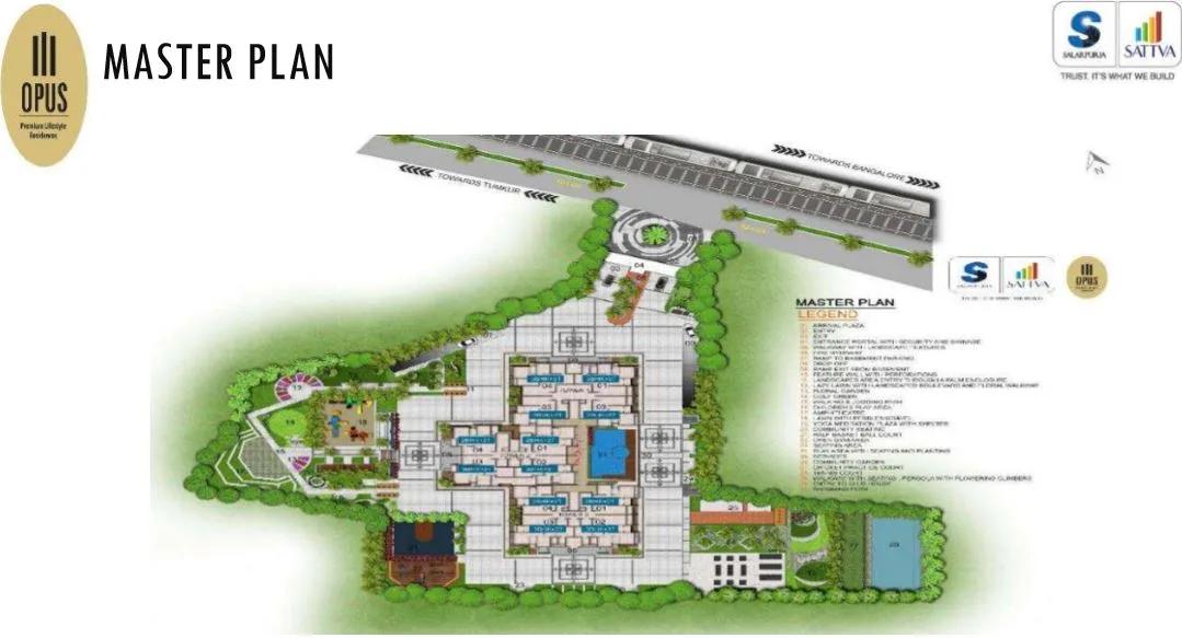Salarpuria Sattva Opus Master Plan
