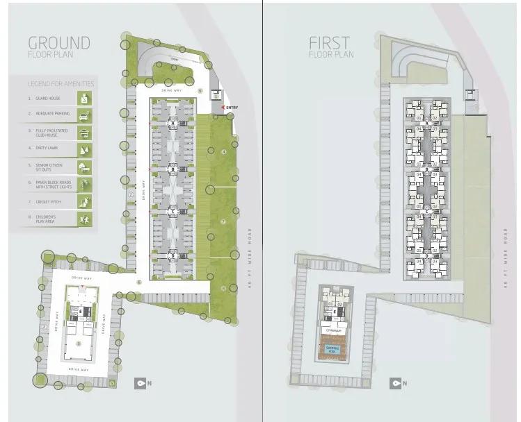 Goyal Orchid Greens Master Plan