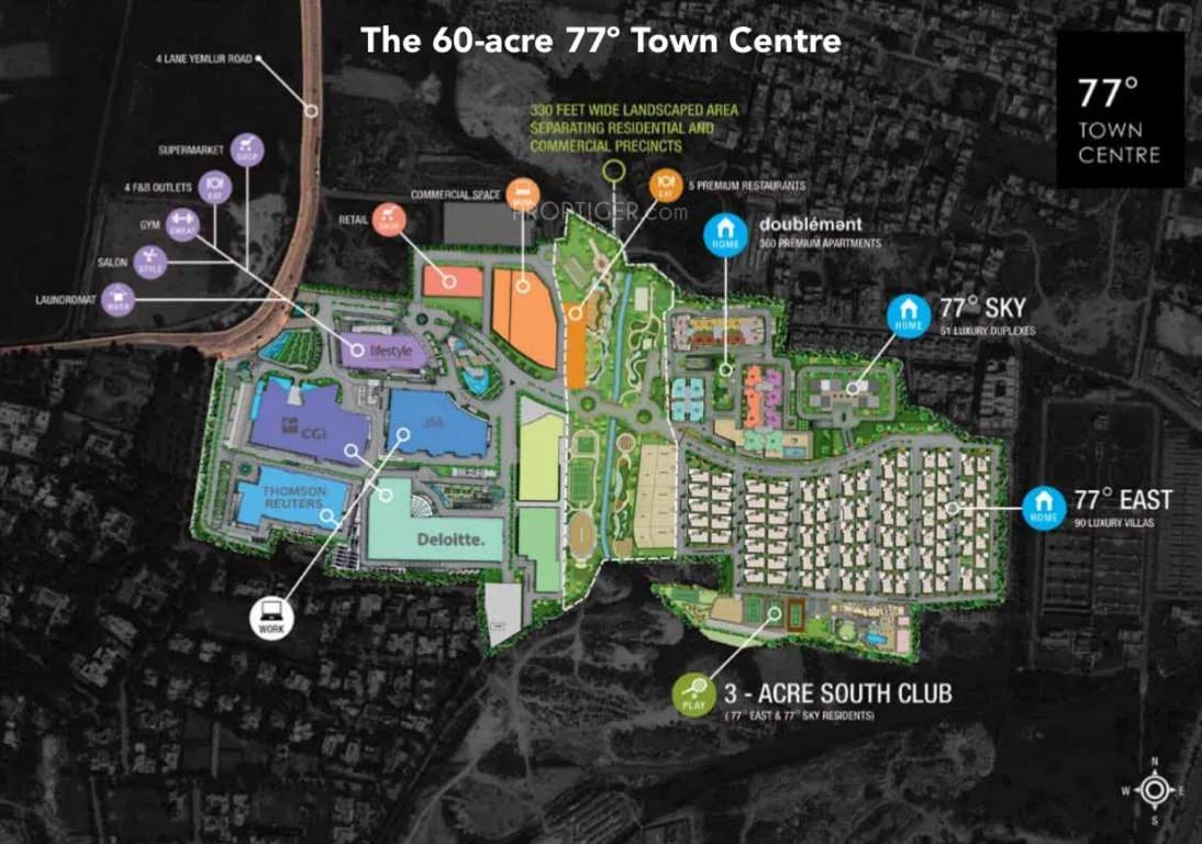 DivyaSree 77 Sky Master Plan