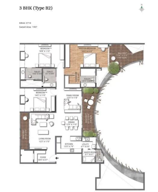 Assetz 38 & Banyan Floor Plan