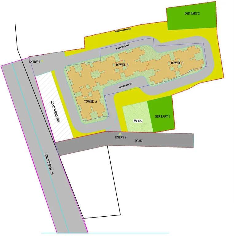 Golden Serenity Towers Master Plan
