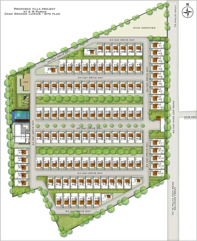 Casa Grande Luxus Master Plan