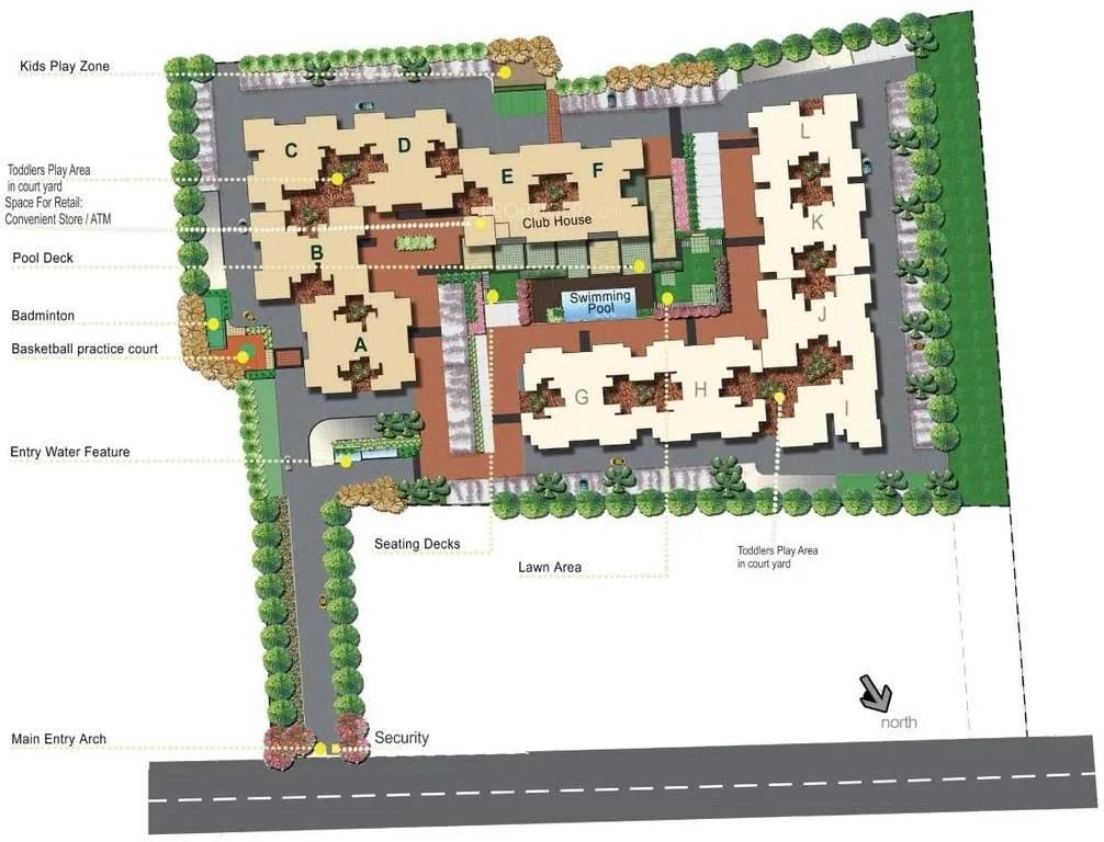 Kolte Patil Raaga Master Plan