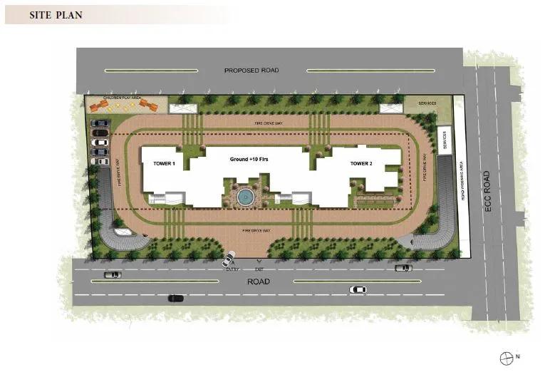 Prestige Fontaine Bleau Master Plan