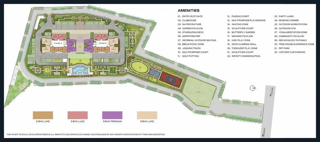 master plan godrej regent park kada agrahara