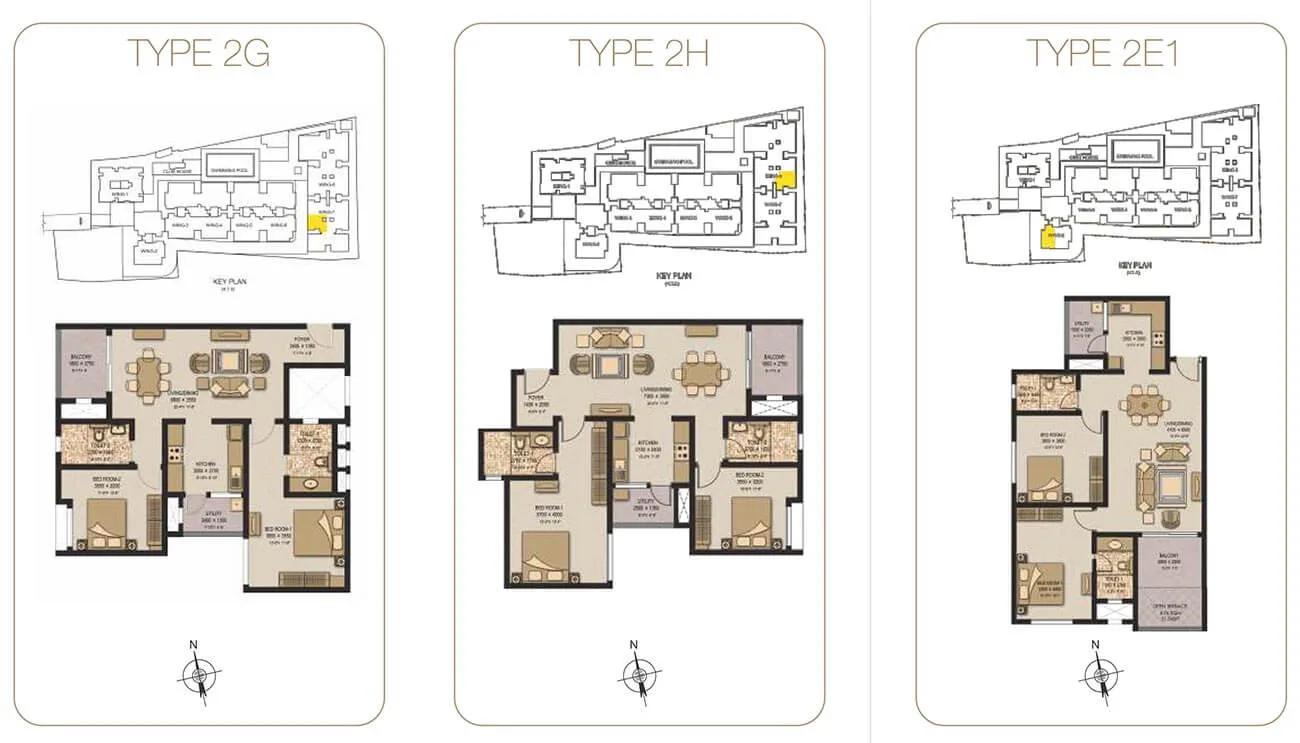 2 BHK - Sobha Serene Porur Chennai