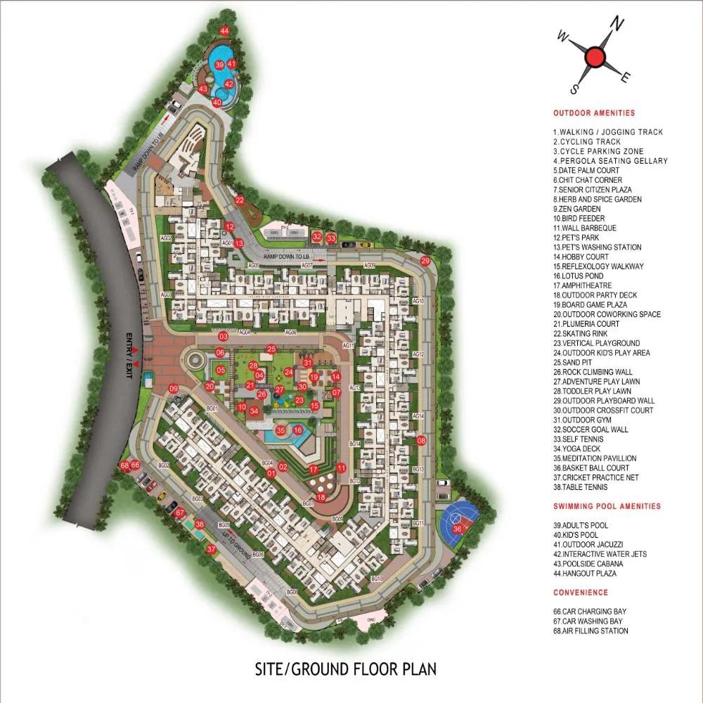 Master Plan - Casagrand Promenade