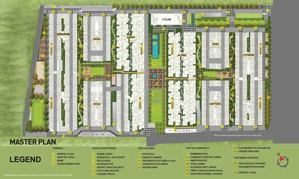 Master Plan - Vaishnavi Serene