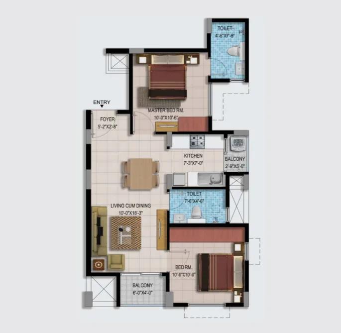 Provident Neora Floor Plan Type 2