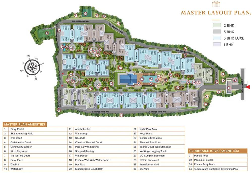 Master Plan P2 - Godrej Athena Indiranagar