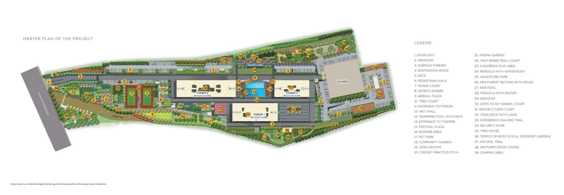 Purva Atmosphere Master Plan